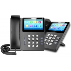 Telefon IP V15PG, 10 kont SIP, POE, Bluetooth, HD-Voice, Wi-Fi, Access Point